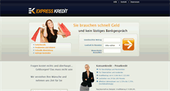 Desktop Screenshot of expresskredit.at