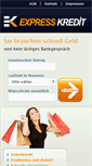 Mobile Screenshot of expresskredit.at