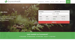 Desktop Screenshot of expresskredit.se